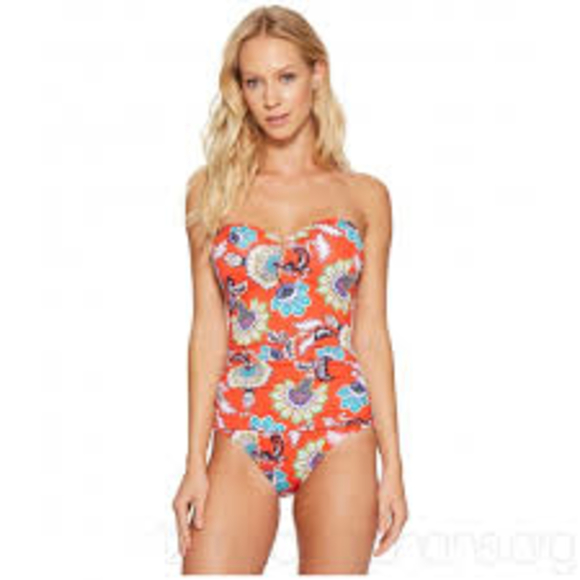 Tommy Bahama Other - Tommy Bahama Fira Bandeu One Piece Swim Suit